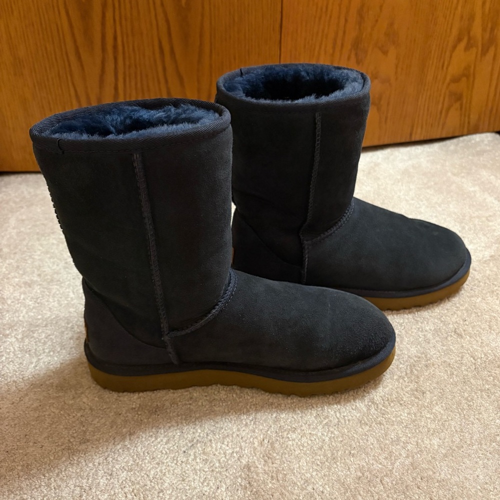 UGG Classic Short II, Navy - Picture 6 of 11